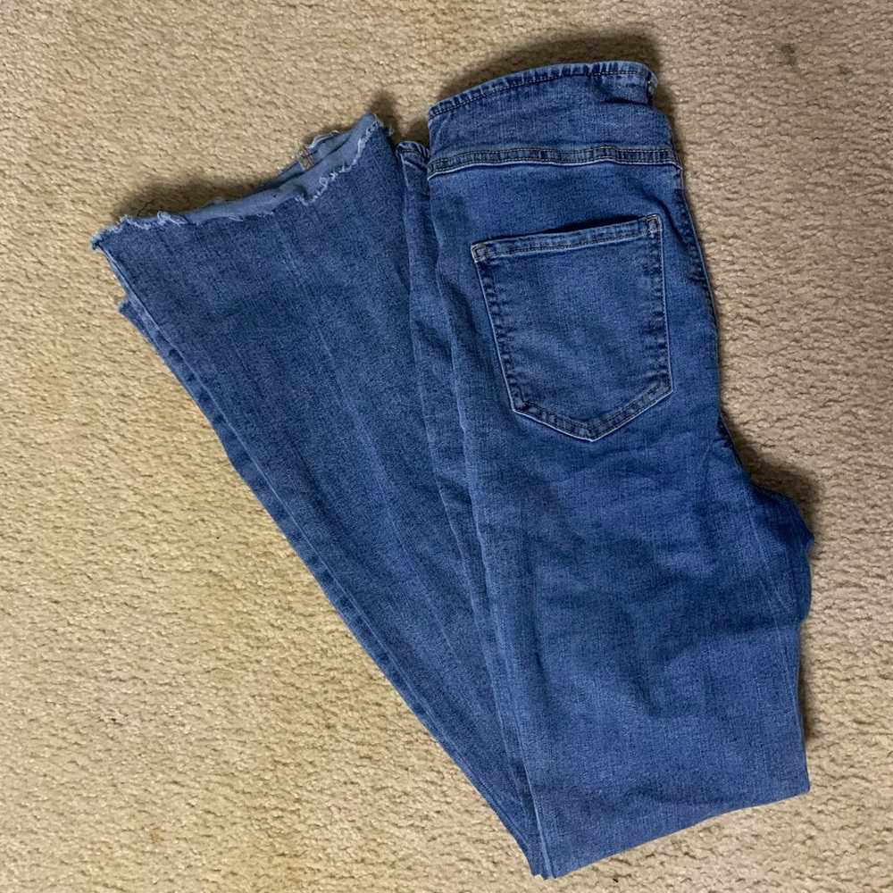 Flare medium wash jeans